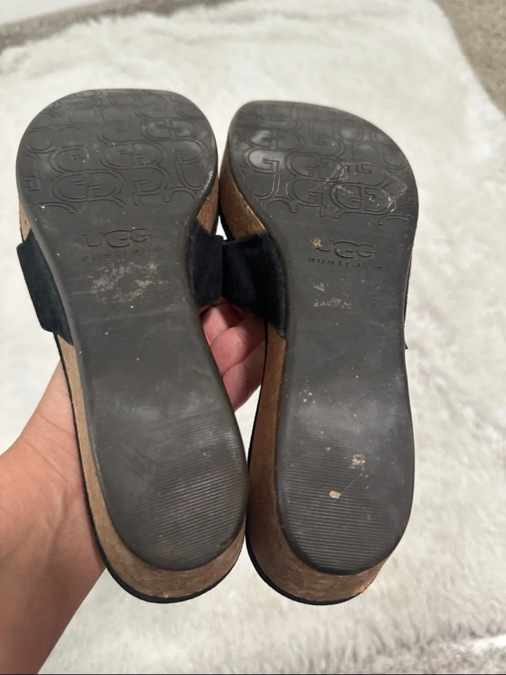 UGG wedge sandals
